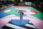 berlinARTcore_Sportplatz im Quartier Heerstraße-Nord in Berlin