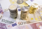 Geld Scheine und Münzen