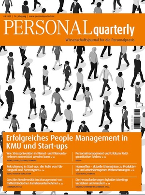PERSONALquarterly 4/2022 People Management | PERSONALquarterly PERSONALquarterly 4/2022 People Management | PERSONALquarterly