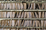 Schrank voller Hängeregister-Ordner