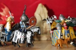 Streit unter Playmobilfiguren