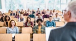 Studenten Vorlesung Auditorium Professor